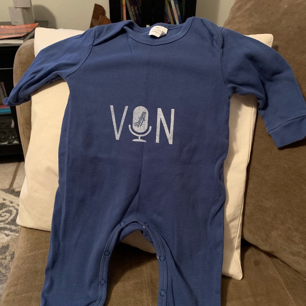 Vin Scully Dodgers Onsie